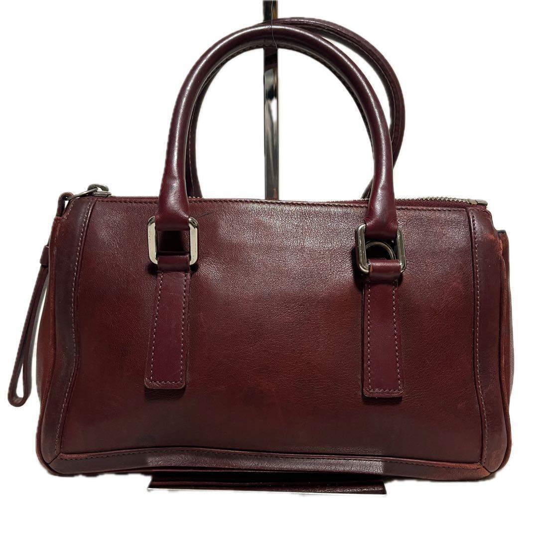 オールドコーチ ハンドバッグ レザー ボルドー ヴィンテージ COACH B94