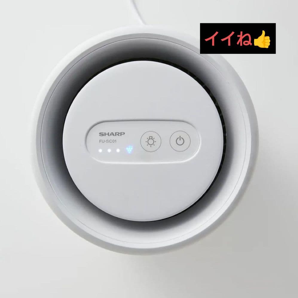 【新品】シャープ SHARP 空気清浄機 プラズマクラスター FU-SC01-W