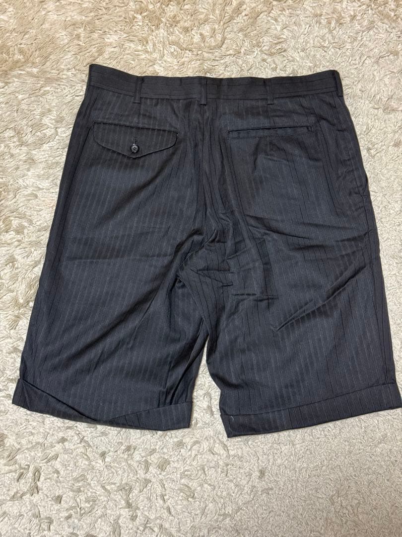 COMME des GARÇONS HOMME PLUS 黒 ショートパンツ L