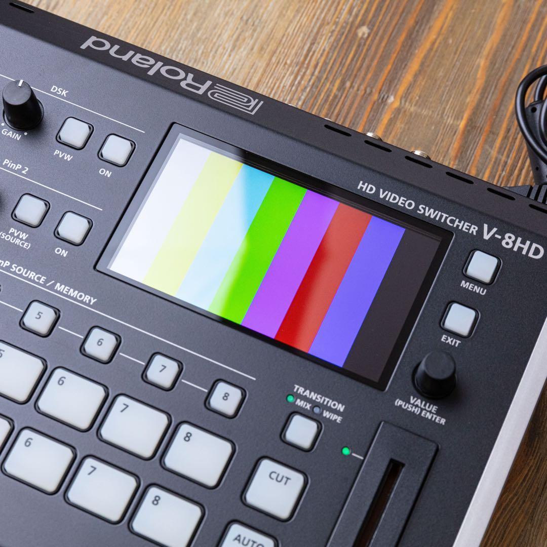 【美品】Roland V-8HD HDMI 8入力 ビデオスイッチャー 元箱付