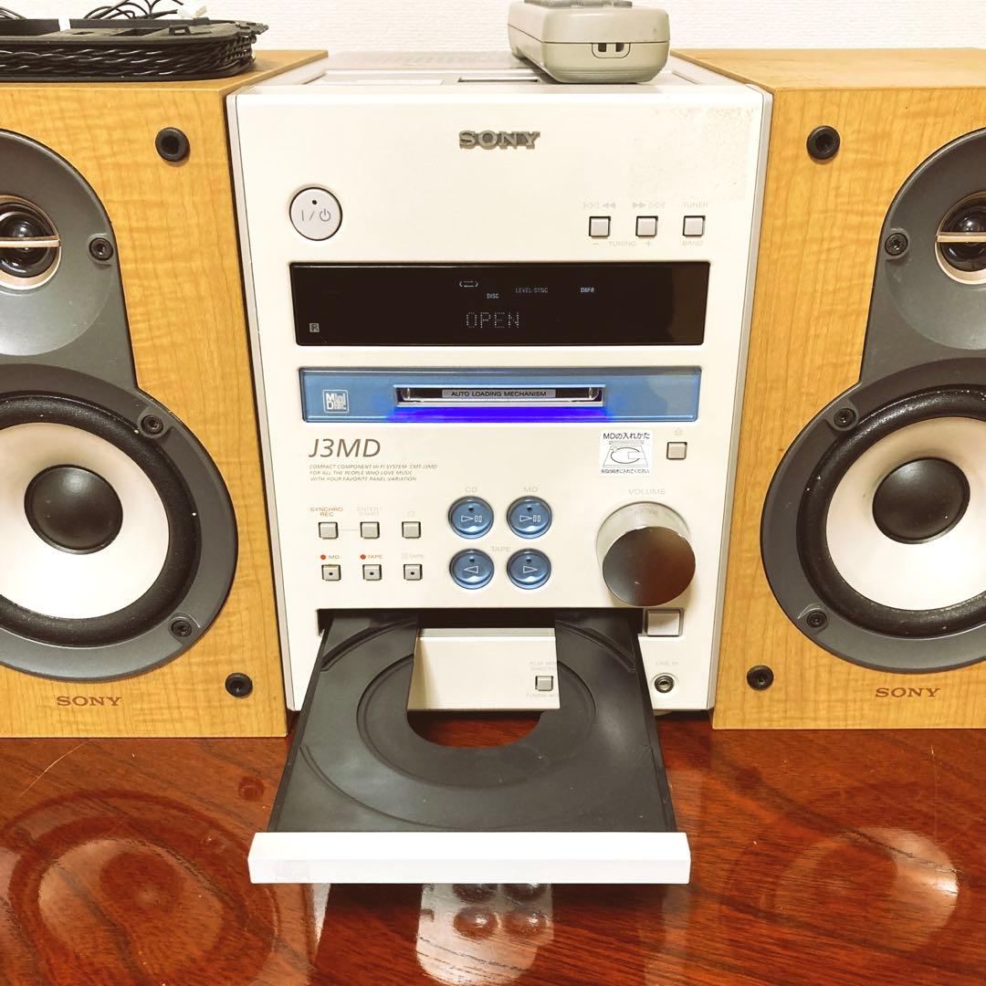 【希少の逸品】SONY ミニコンポ HCD-J3MD メンテナンス済み