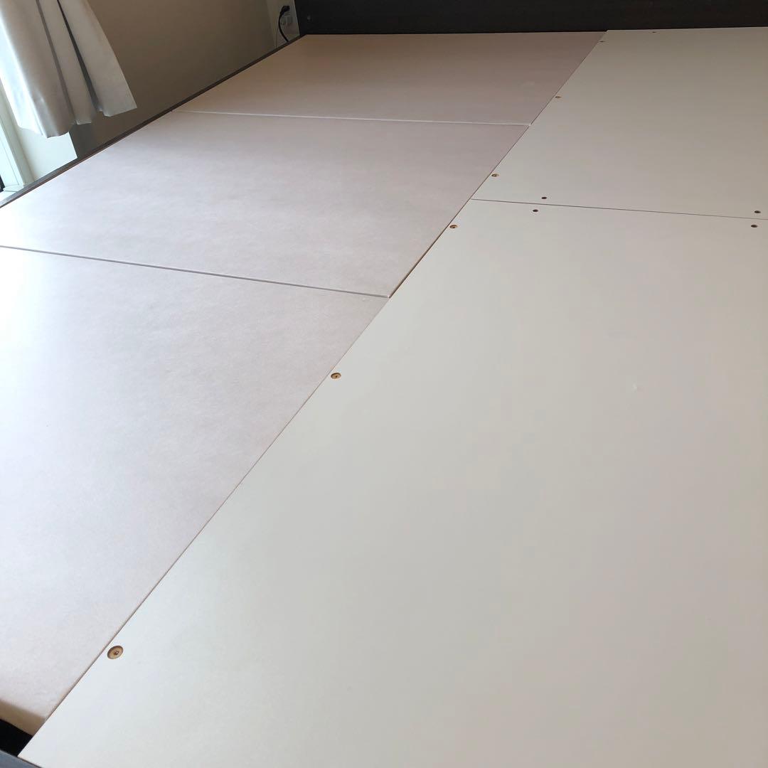 [カタさん専用]ニトリ　ダブルベッド　フレーム　マットレス