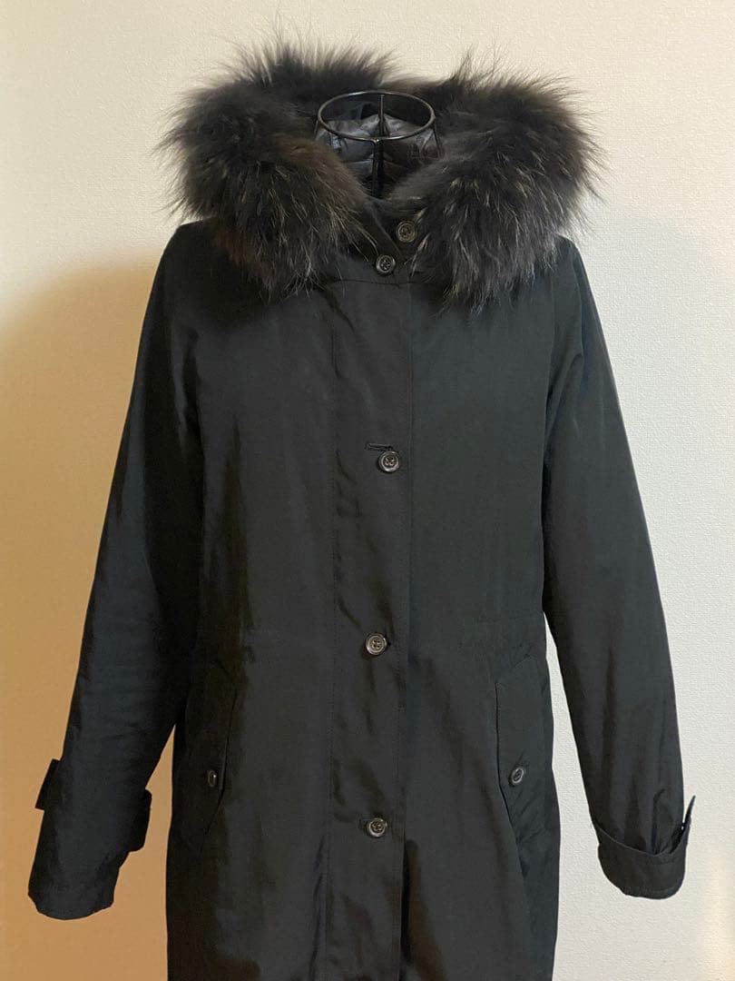 美品‼️23区ボア付き　マウンテンパーカー