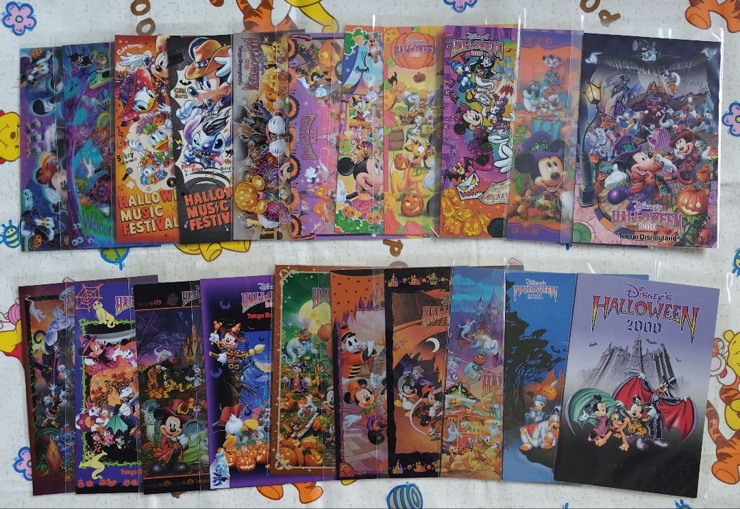ディズニーポストカードまとめ売り　TDL　TDS　シーズンイベント　おまけ付き！