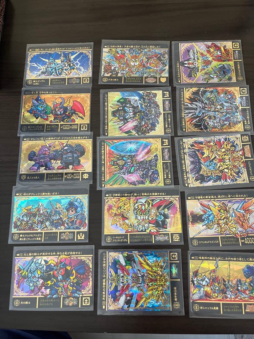 引退品　SDガンダム外伝　カードダスセット