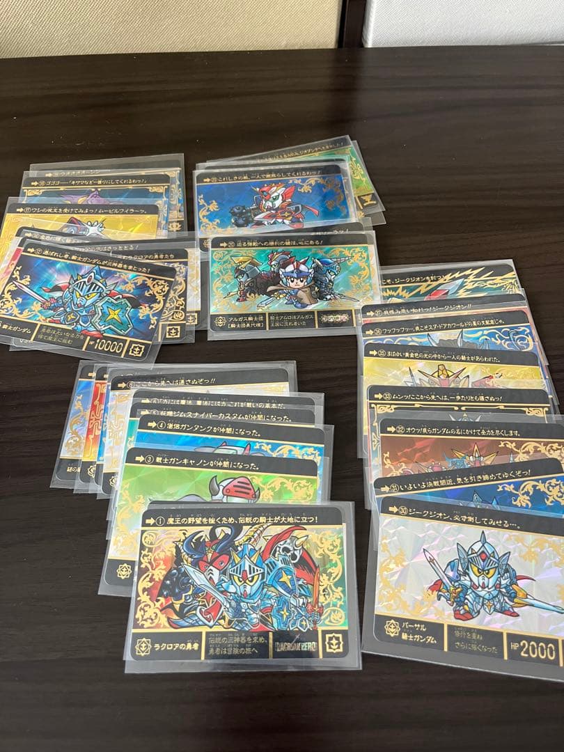 引退品　SDガンダム外伝　カードダスセット