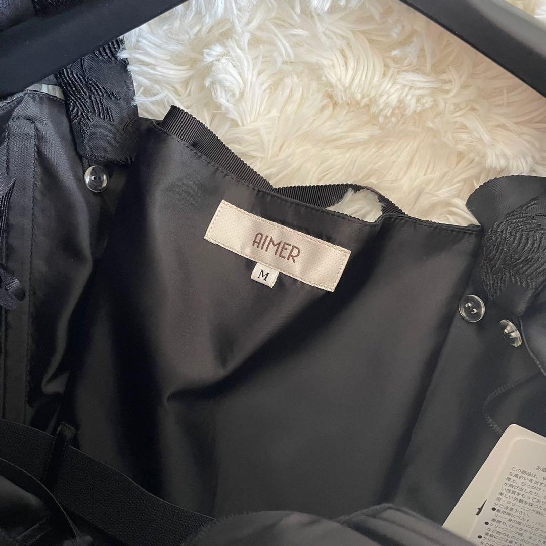 【新品未使用】ジャカードロングドレス ステージドレス ブラック