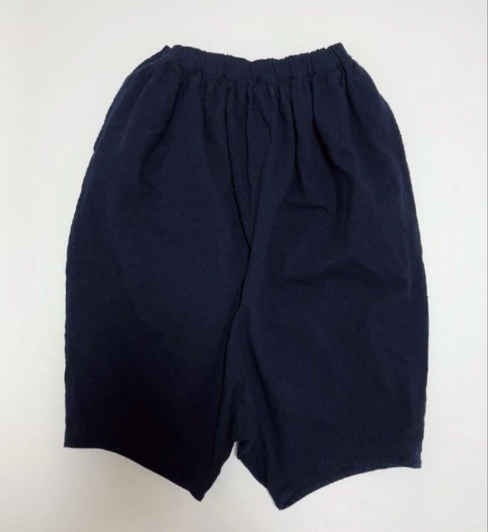 コムデギャルソン コムコム AD2011 サルエルクロップドパンツ ネイビー S