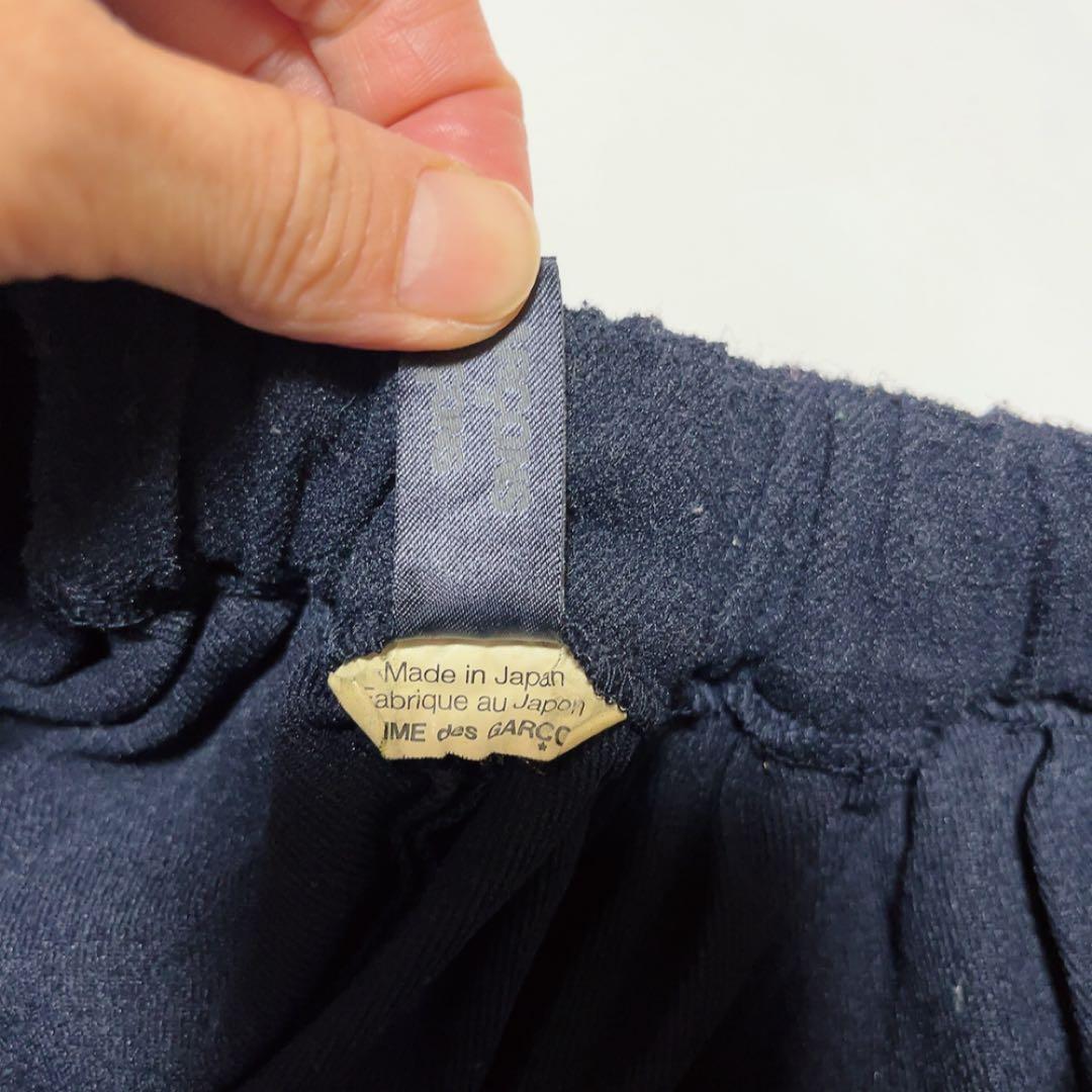 コムデギャルソン コムコム AD2011 サルエルクロップドパンツ ネイビー S