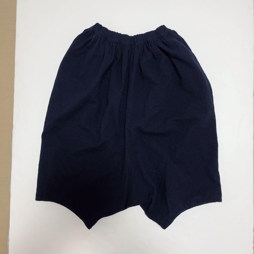 コムデギャルソン コムコム AD2011 サルエルクロップドパンツ ネイビー S