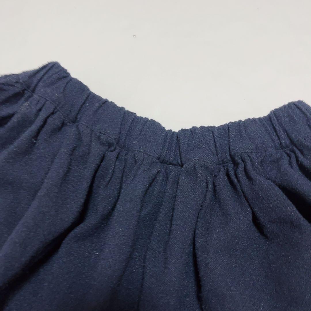 コムデギャルソン コムコム AD2011 サルエルクロップドパンツ ネイビー S