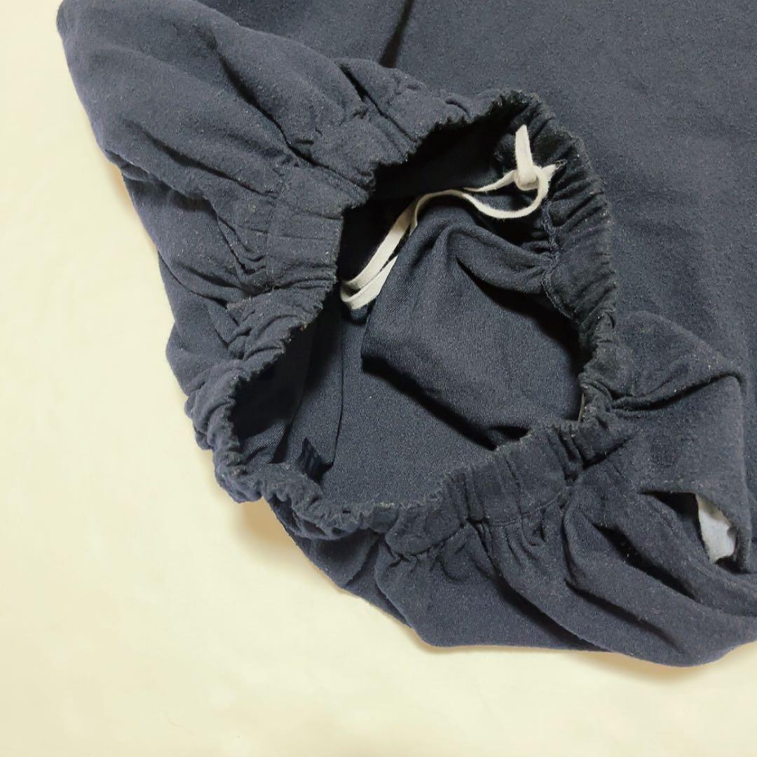 コムデギャルソン コムコム AD2011 サルエルクロップドパンツ ネイビー S