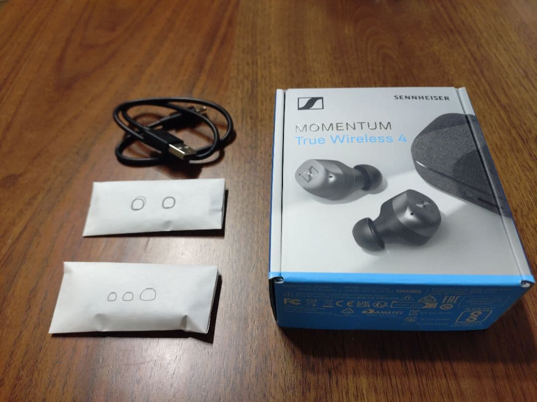 ★美品★Momentum True Wireless 4 グラファイト