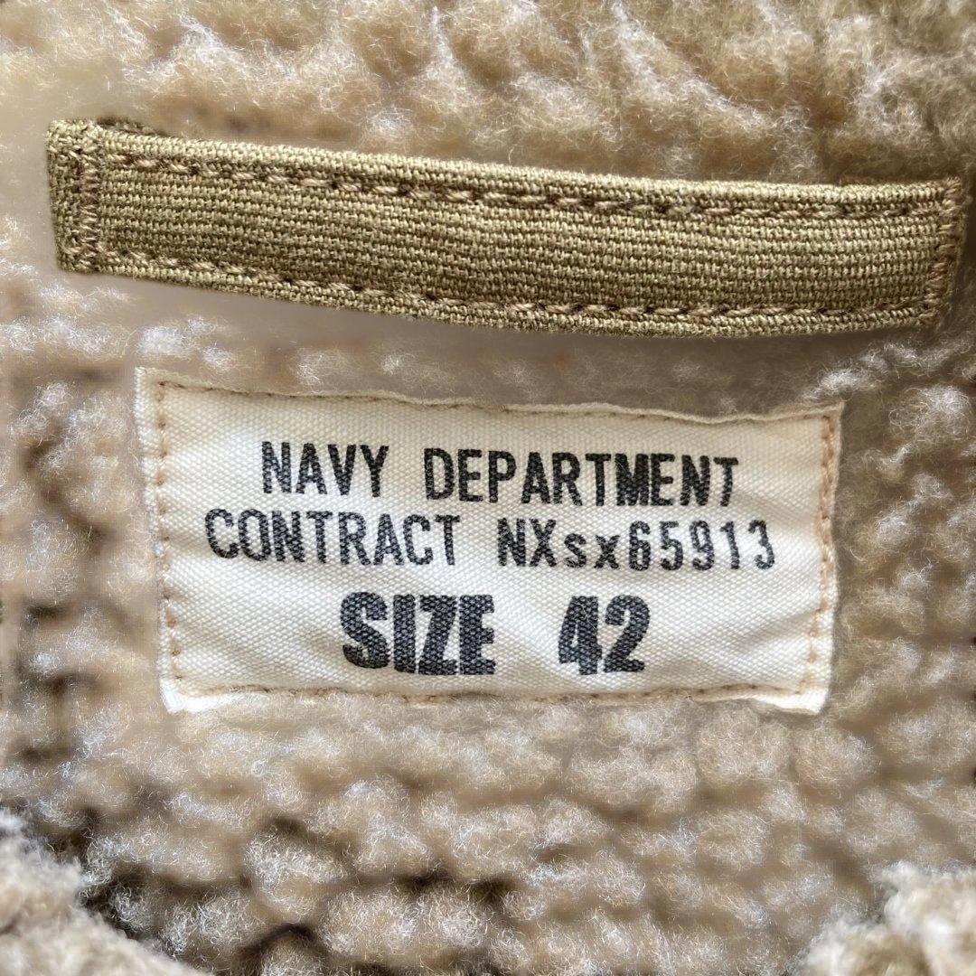 WAIPER N-1 デッキジャケット　カーキ　size42