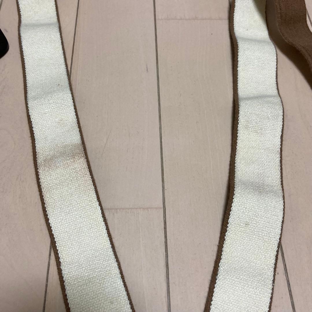 フィルソン Filson USA製 サスペンダー 本革×平ゴム