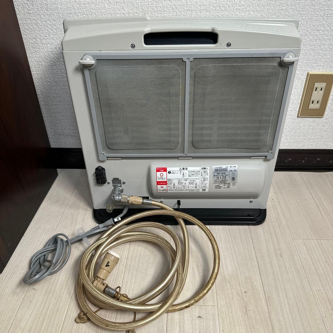 リンナイ 都市ガス ファンヒーター SRC-365E ホース3m付 i1※