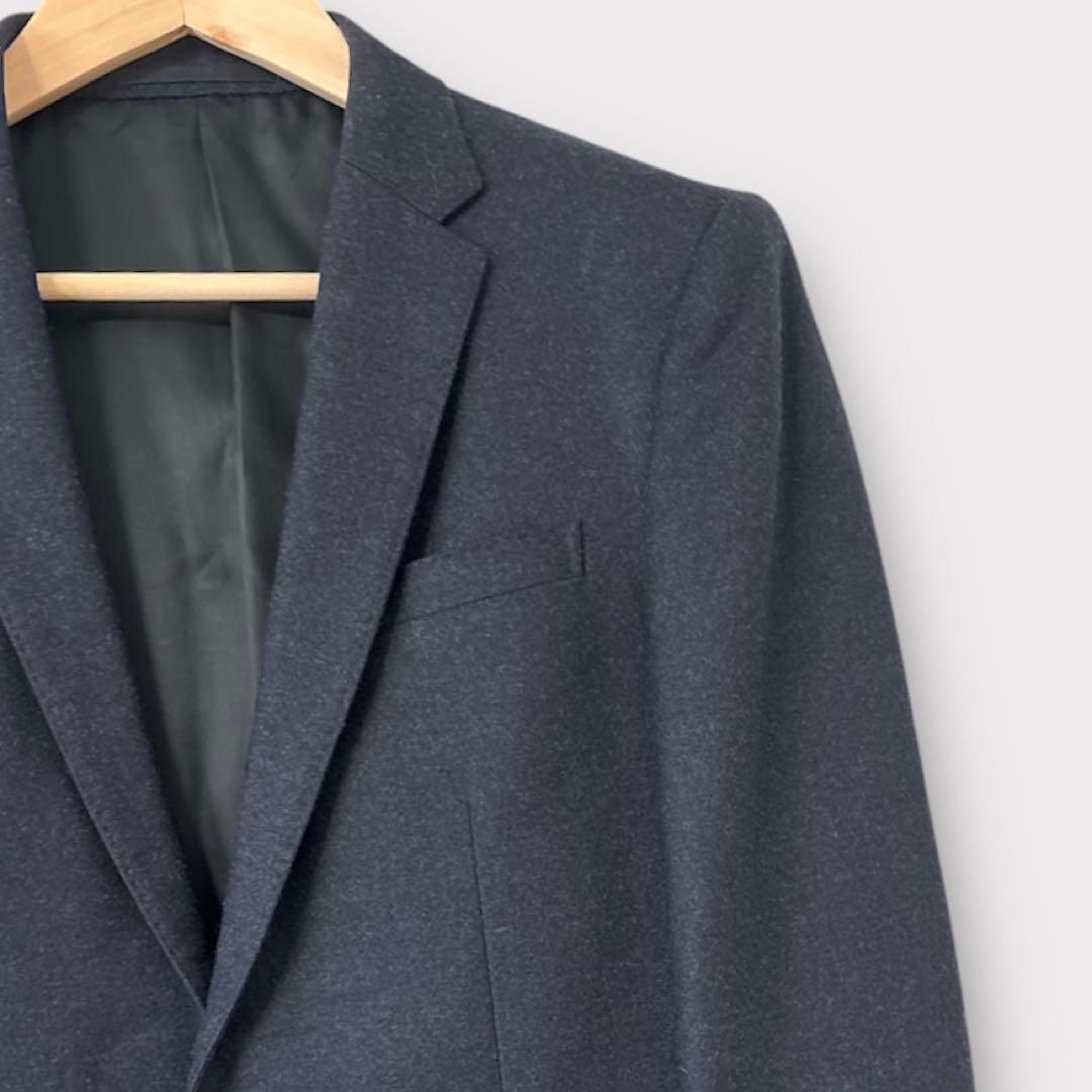カラー 阿部潤一 テーラードジャケット ウール 総裏 2B センターベント