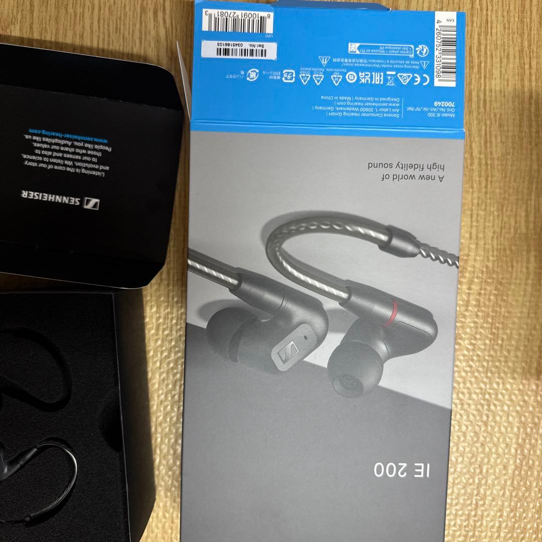 ゼンハイザー公式 Sennheiser 有線イヤホン イヤフォン IE 200