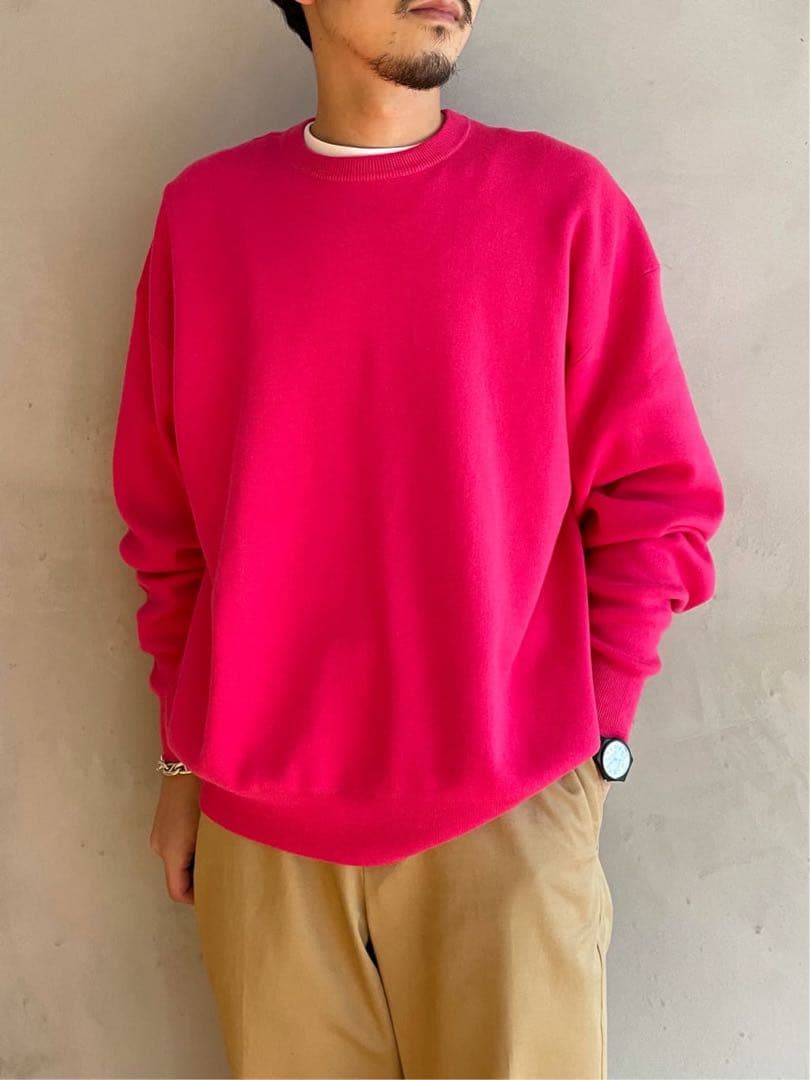 caban コットンカシミヤセーター