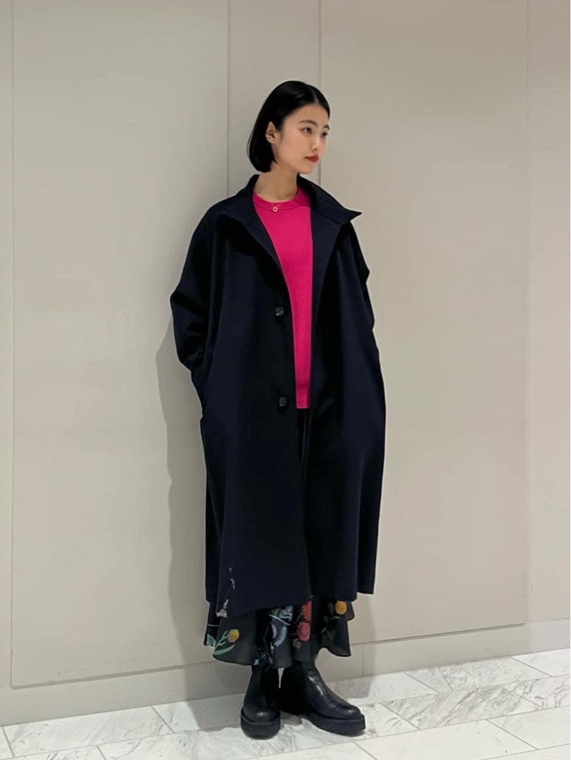 caban コットンカシミヤセーター