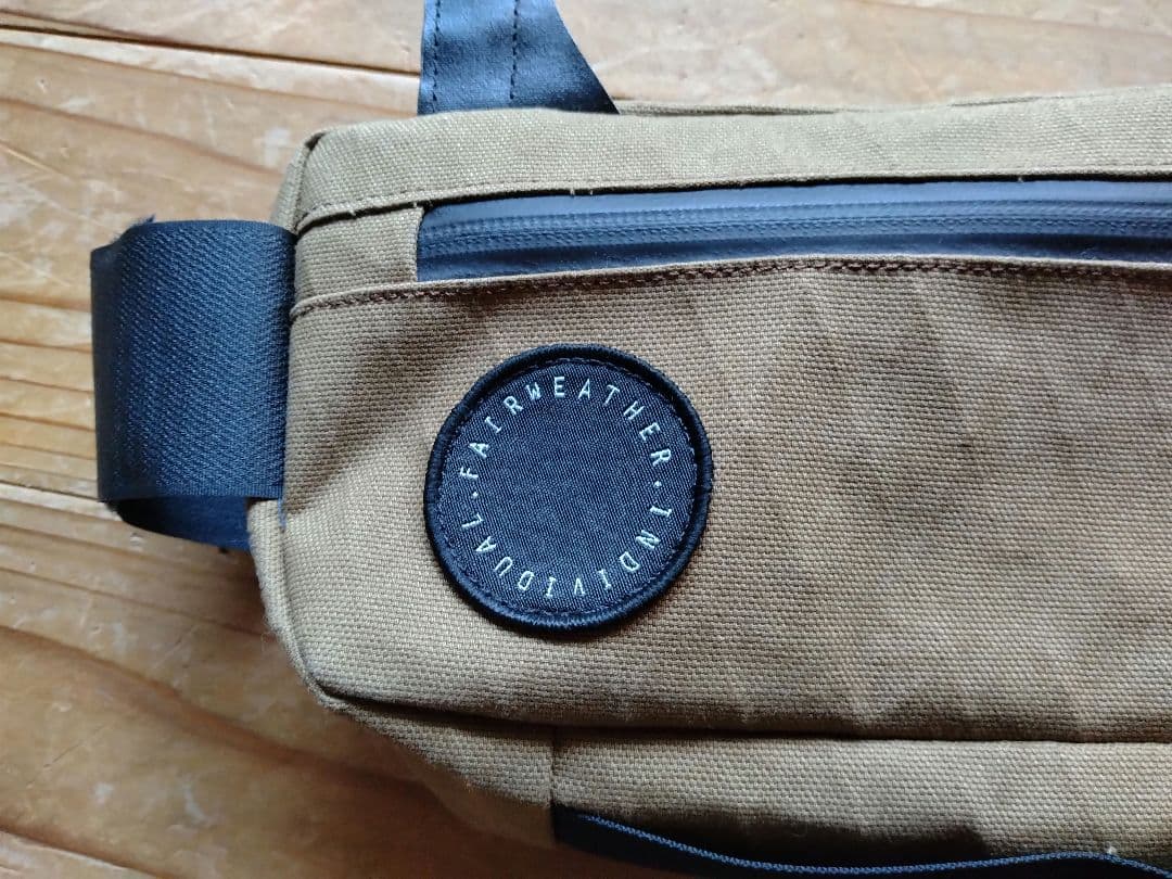 FAIRWEATHER coyote x-pac フェアウェザー フレームバッグ