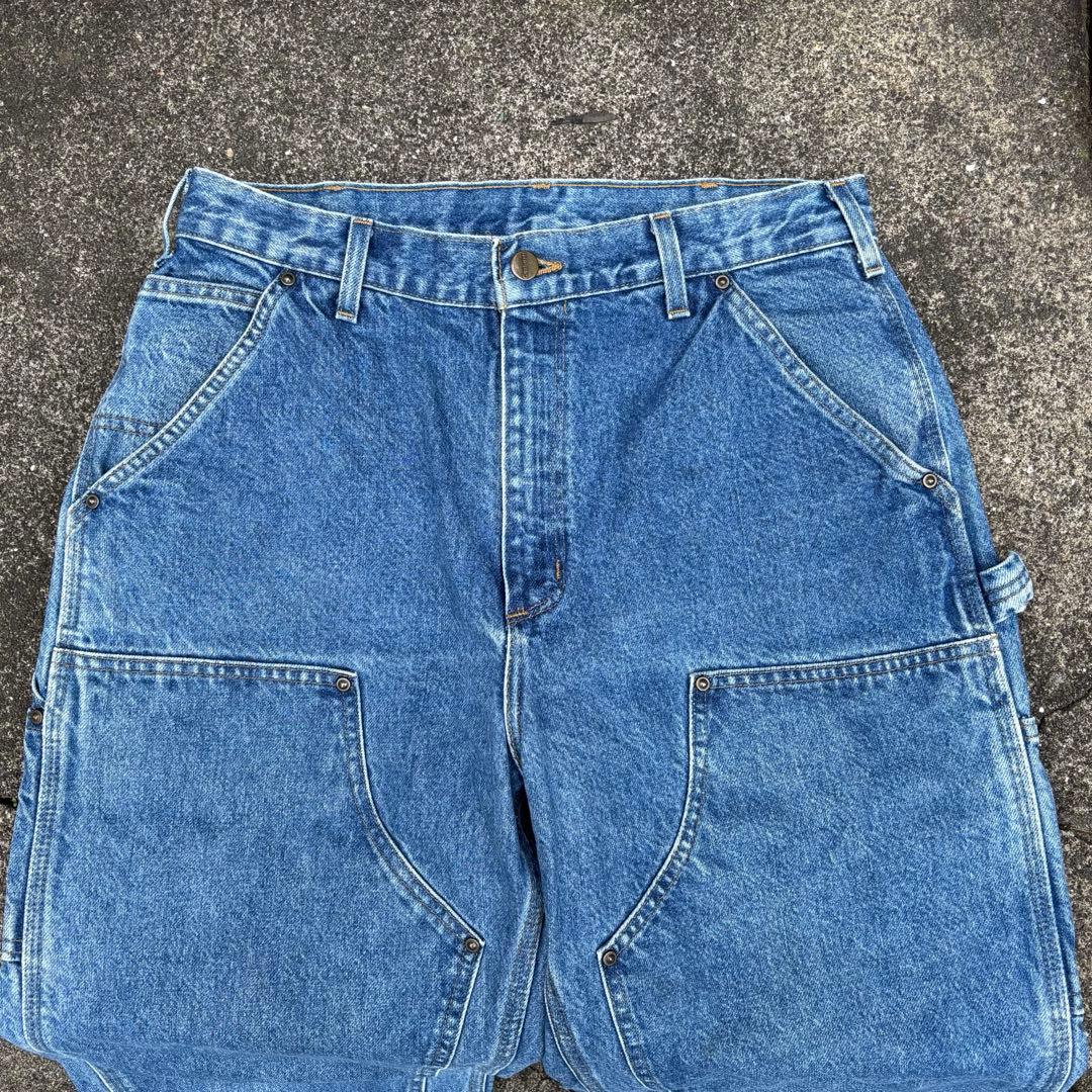 usa製 Carhartt ダブルニー 32×34