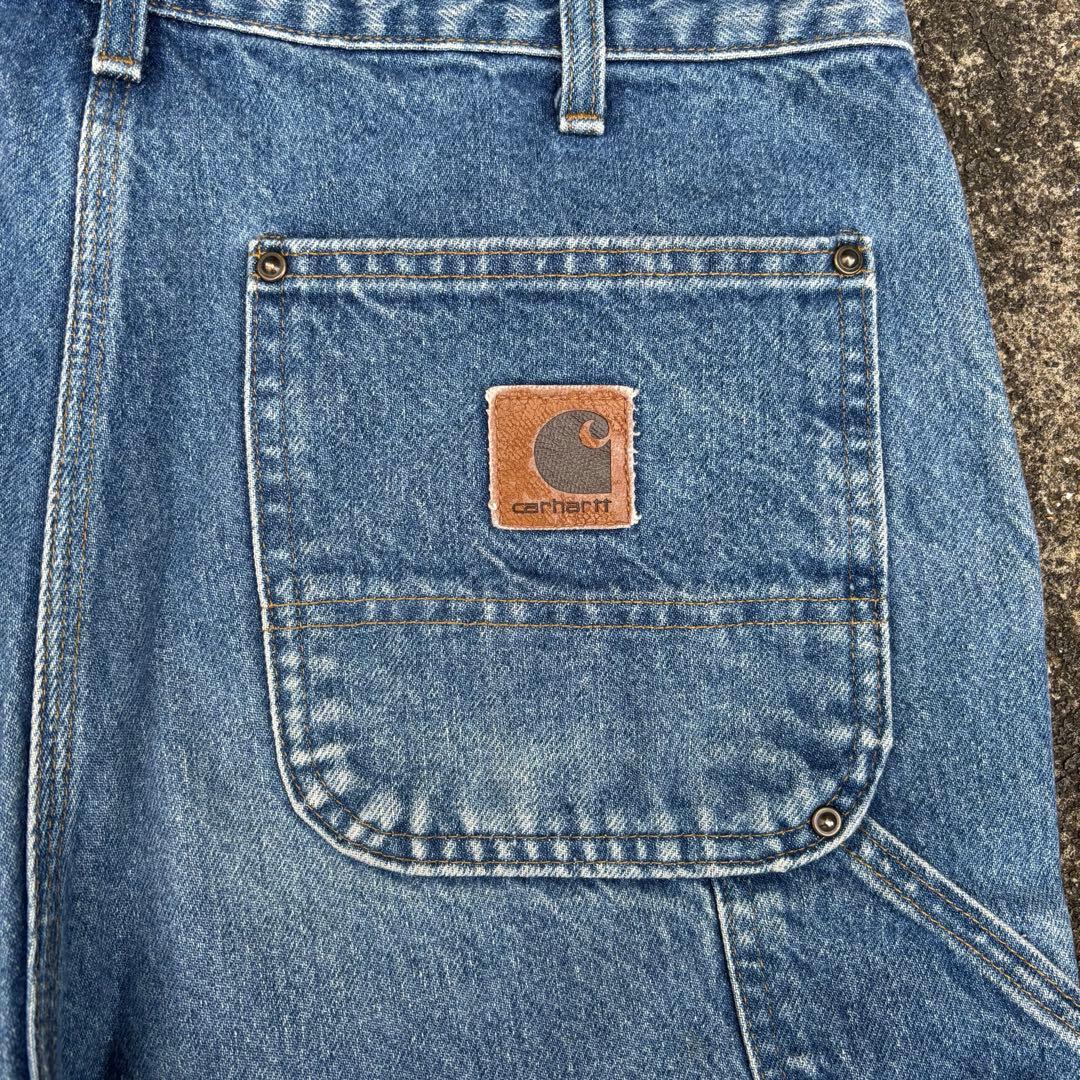 usa製 Carhartt ダブルニー 32×34