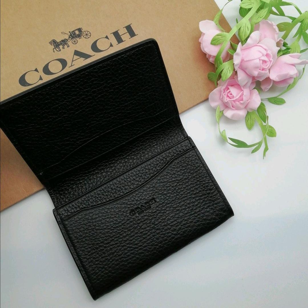 COACH　新品　名刺入れ　カードケース　パスケース　正規品