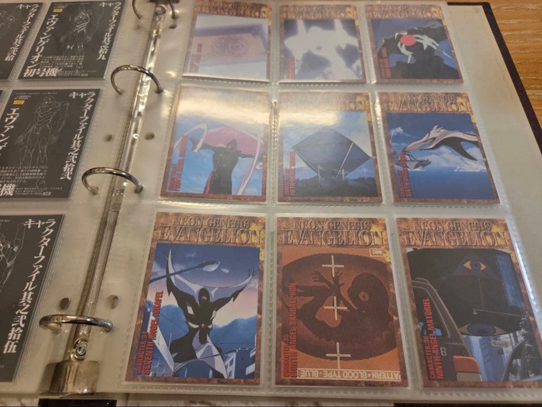 エヴァンゲリオンカードダスマスターズ１集初版コンプリート品１７２枚