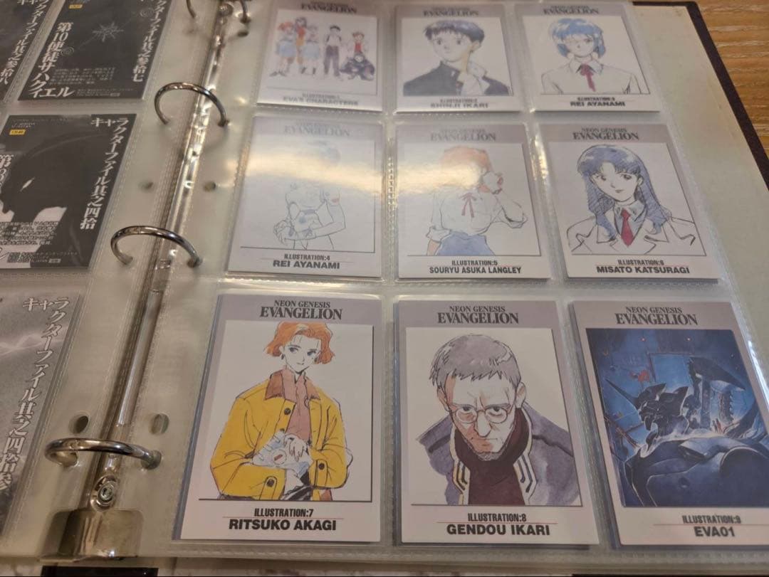 エヴァンゲリオンカードダスマスターズ１集初版コンプリート品１７２枚