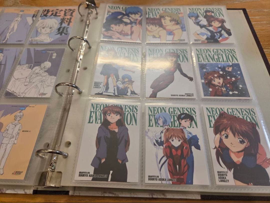 エヴァンゲリオンカードダスマスターズ１集初版コンプリート品１７２枚