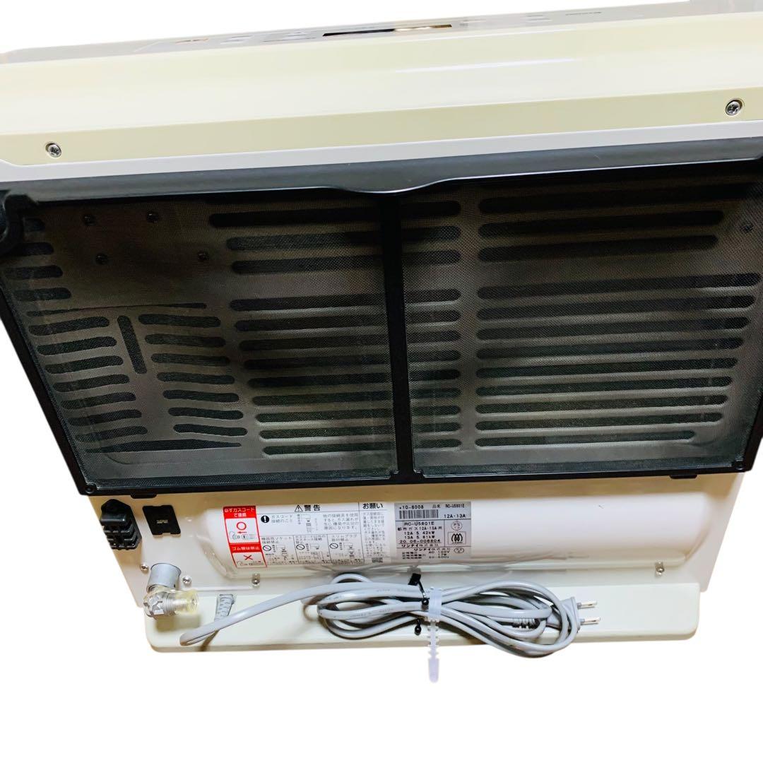 美品リンナイRinnai ガスファンヒーター RC-U5801E都市ガス20年式