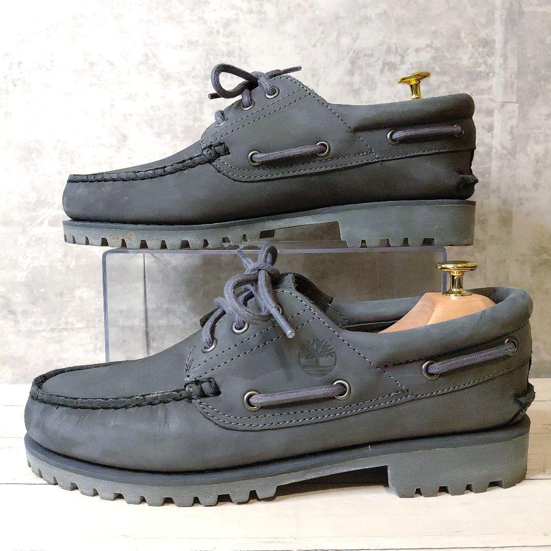 Timberland 3eye 26.5 スリーアイ ヌバック ダークグレー
