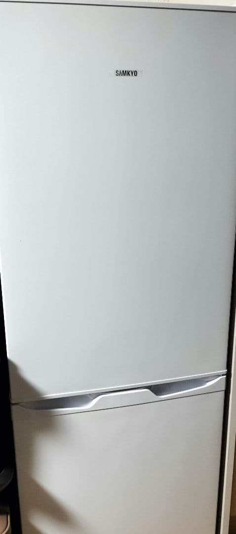 新品未使用145Lスリム冷蔵庫SAMKYO説明書あり送料込