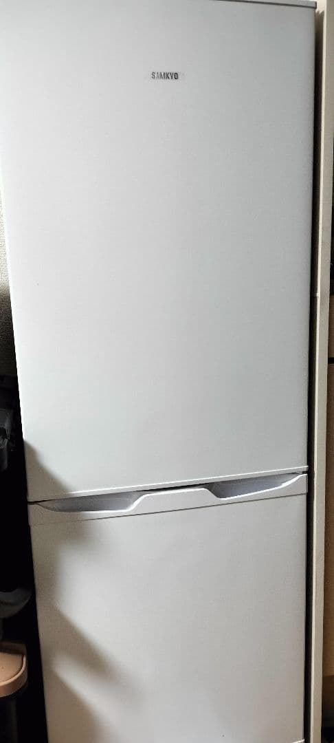 新品未使用145Lスリム冷蔵庫SAMKYO説明書あり送料込