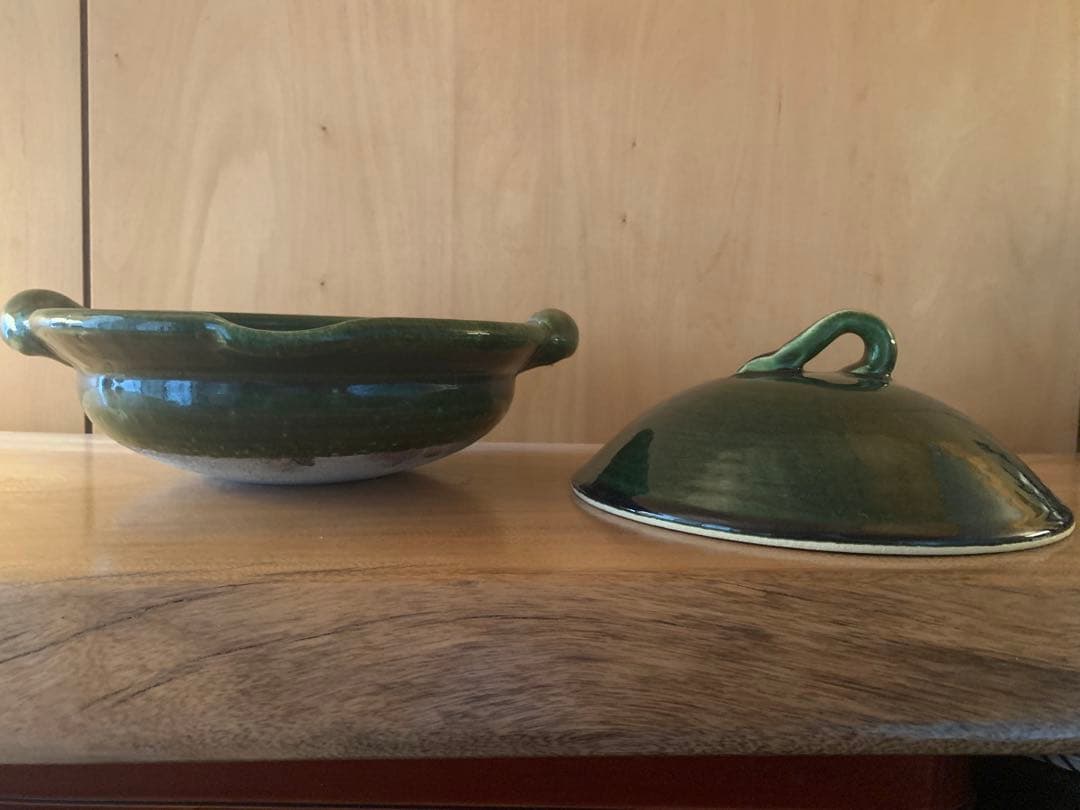 R*o様 【ステーキが焼ける土鍋】伊賀焼　土楽窯・土鍋　限定デザイン『ORIBE