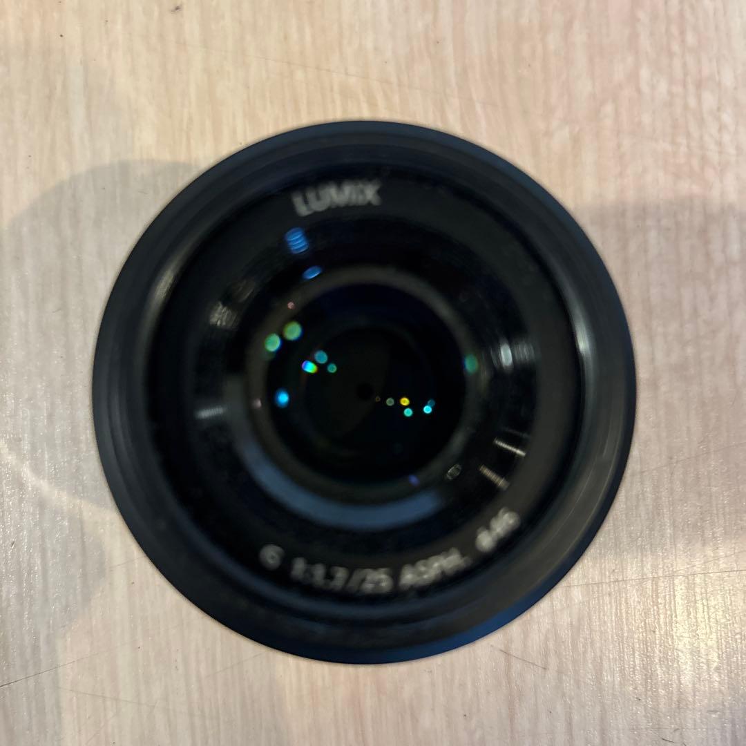 LUMIX H-H025 25mm f/1.7 単焦点レンズ 本体