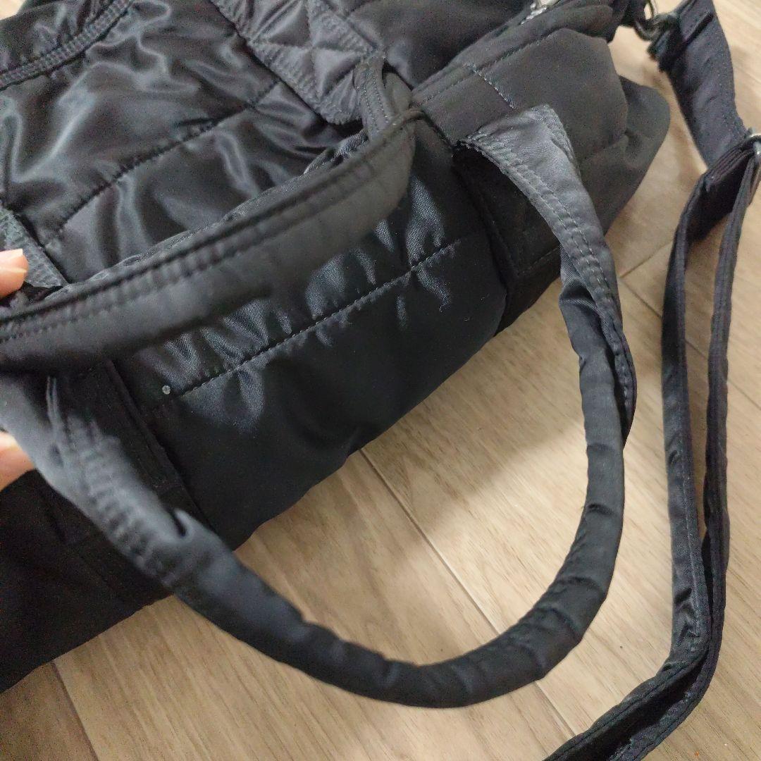 PORTER　タンカー　ボストン　ドラムバッグ　ブラック　2way　ショルダー