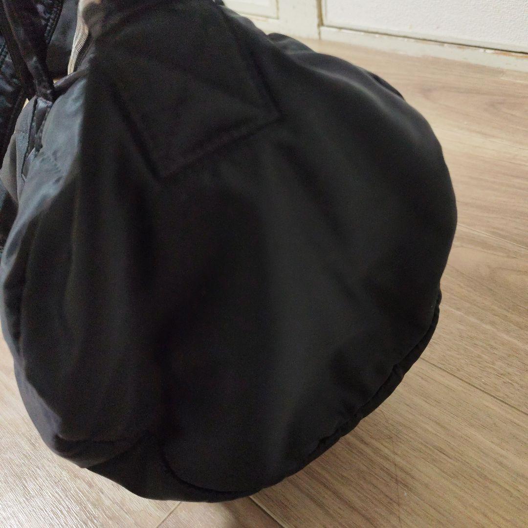 PORTER　タンカー　ボストン　ドラムバッグ　ブラック　2way　ショルダー