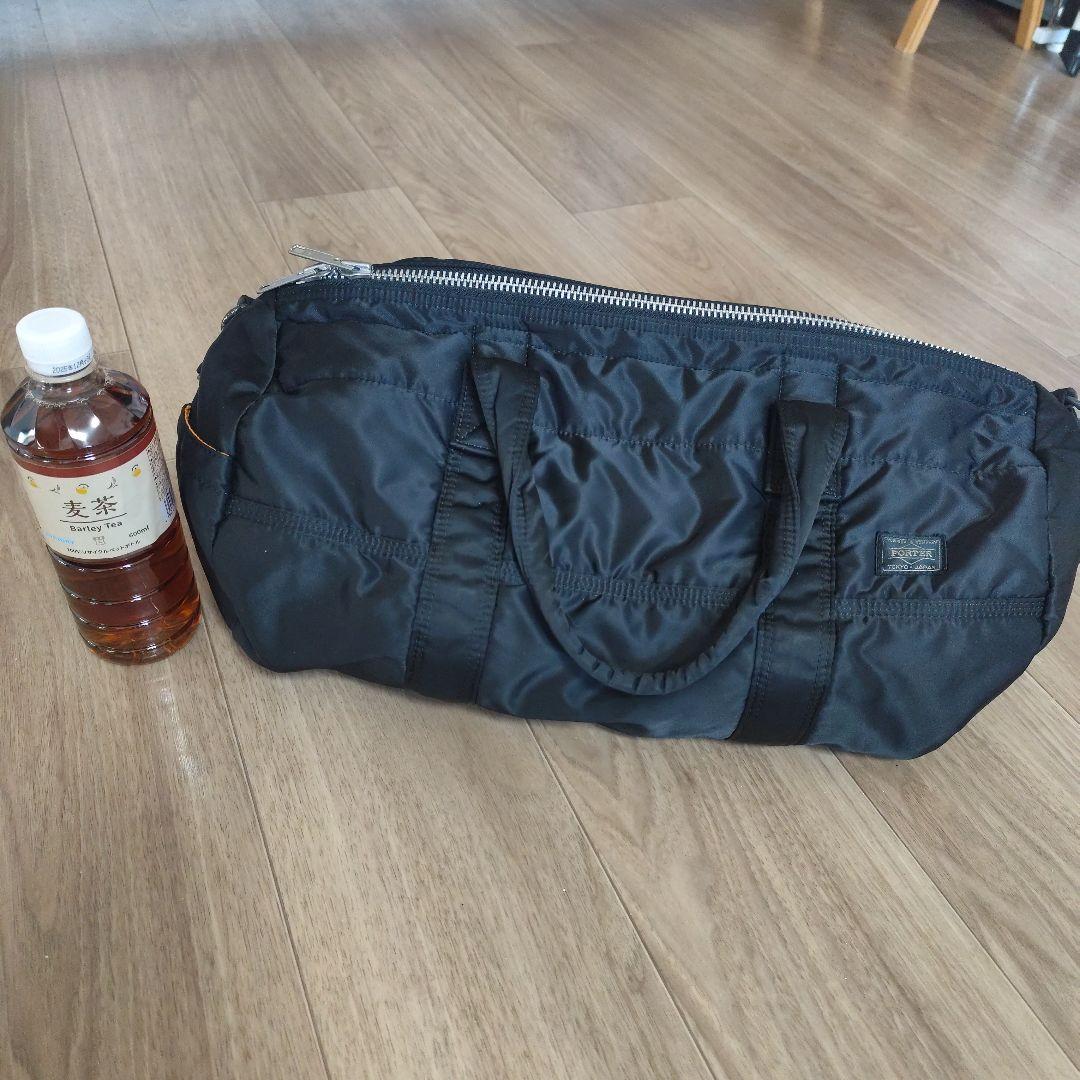 PORTER　タンカー　ボストン　ドラムバッグ　ブラック　2way　ショルダー