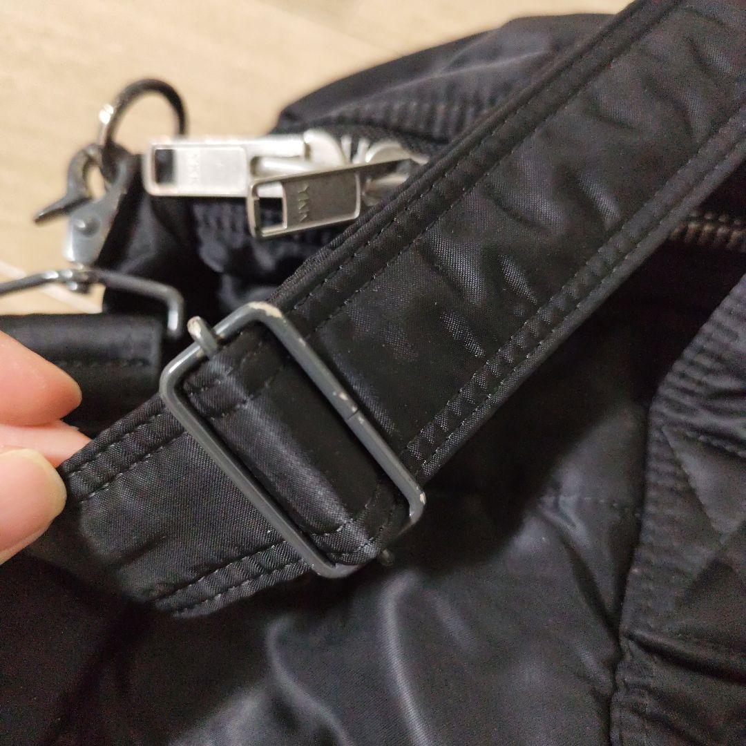 PORTER　タンカー　ボストン　ドラムバッグ　ブラック　2way　ショルダー