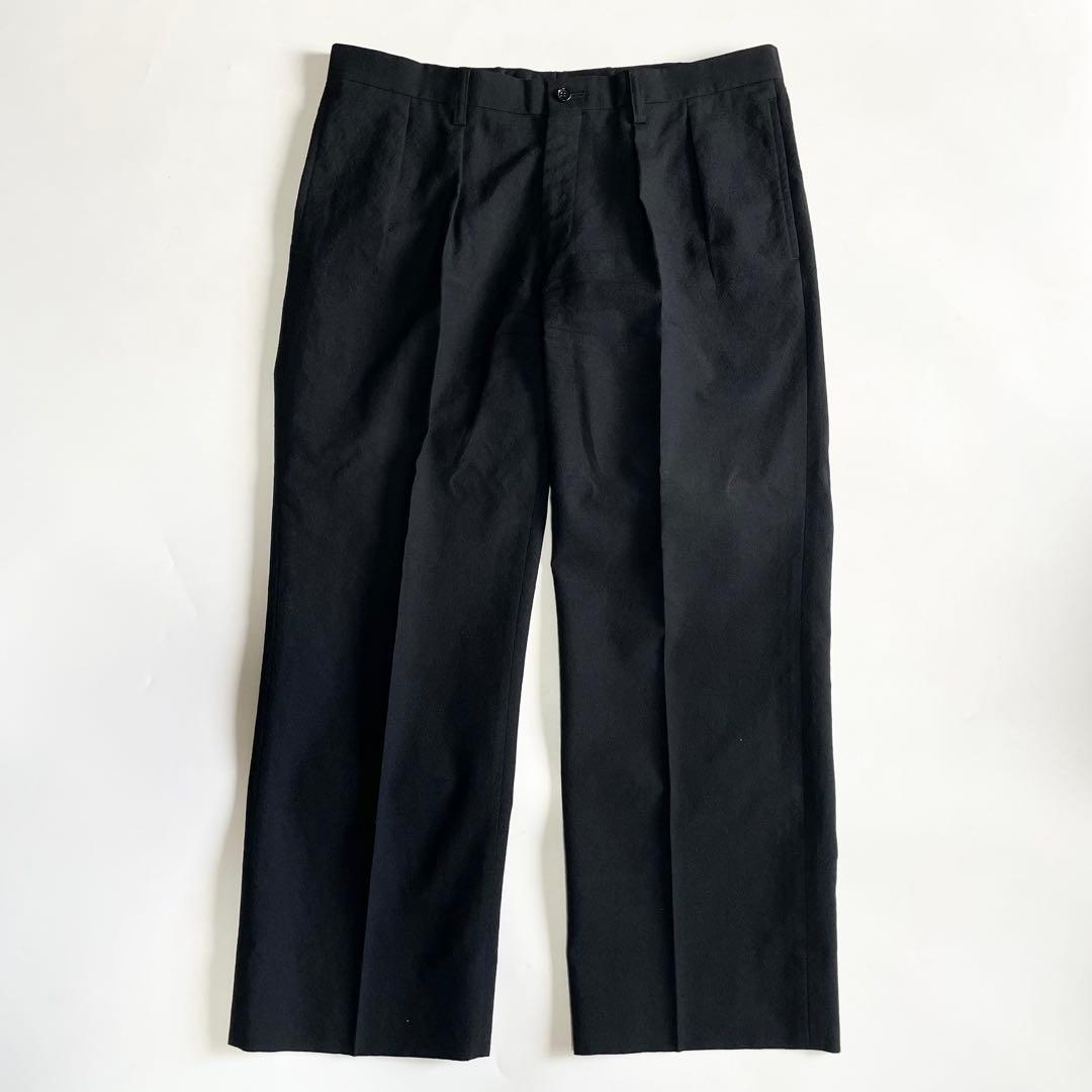 r*n様 ISSEY MIYAKE MEN 縮絨ウール 黒 スラックス 5/2X