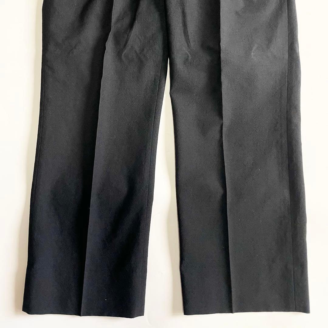 r*n様 ISSEY MIYAKE MEN 縮絨ウール 黒 スラックス 5/2X