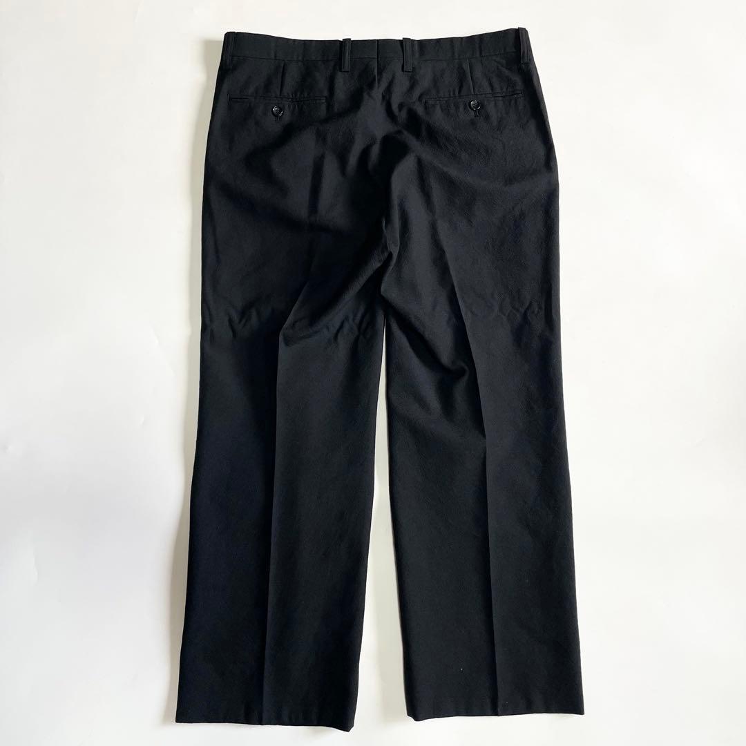 r*n様 ISSEY MIYAKE MEN 縮絨ウール 黒 スラックス 5/2X