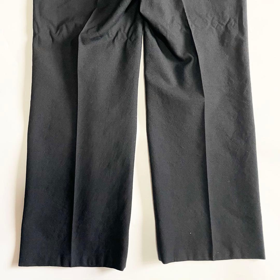 r*n様 ISSEY MIYAKE MEN 縮絨ウール 黒 スラックス 5/2X