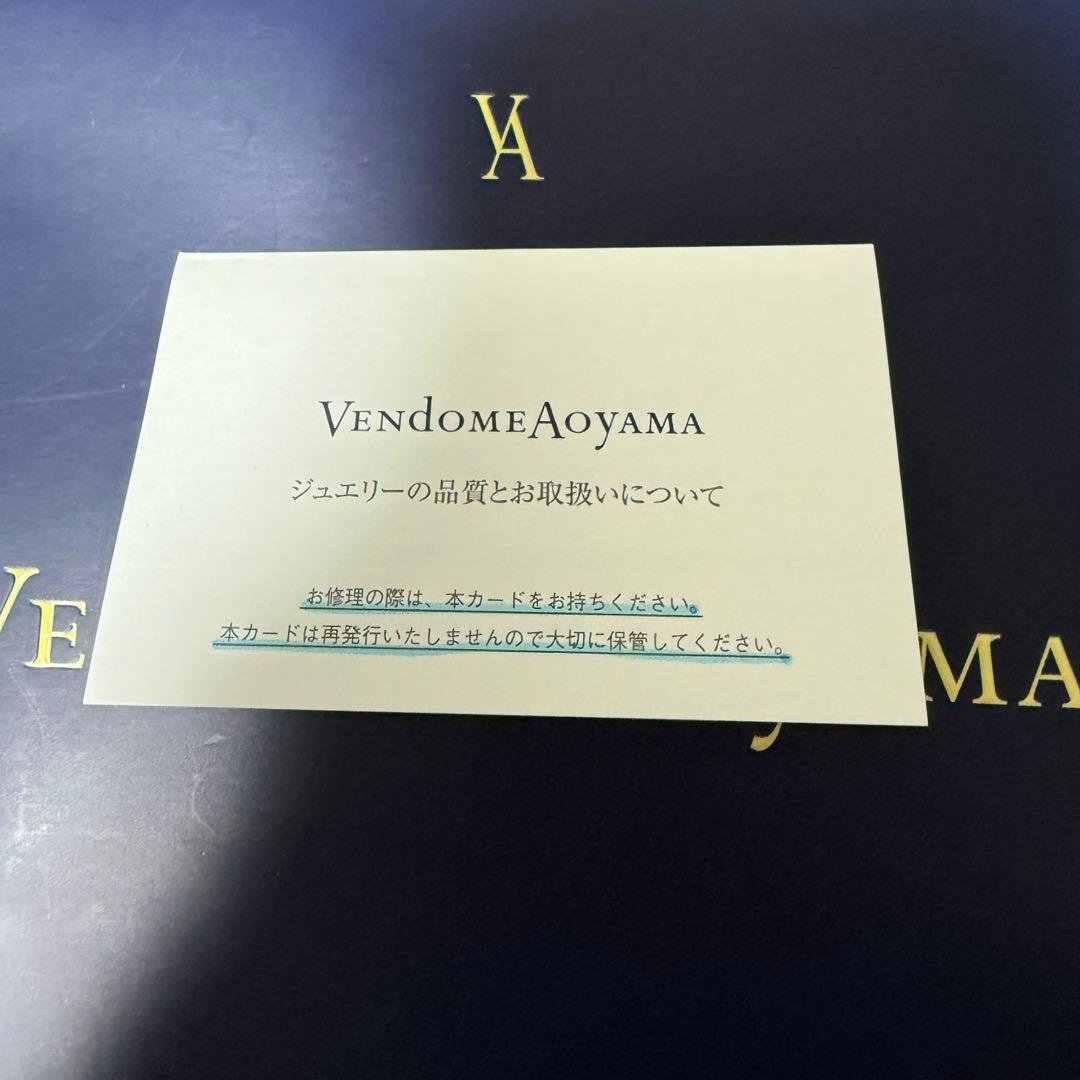 VENDOME　AOYAMA　ブラックカルセドニー　ネックレス　K18