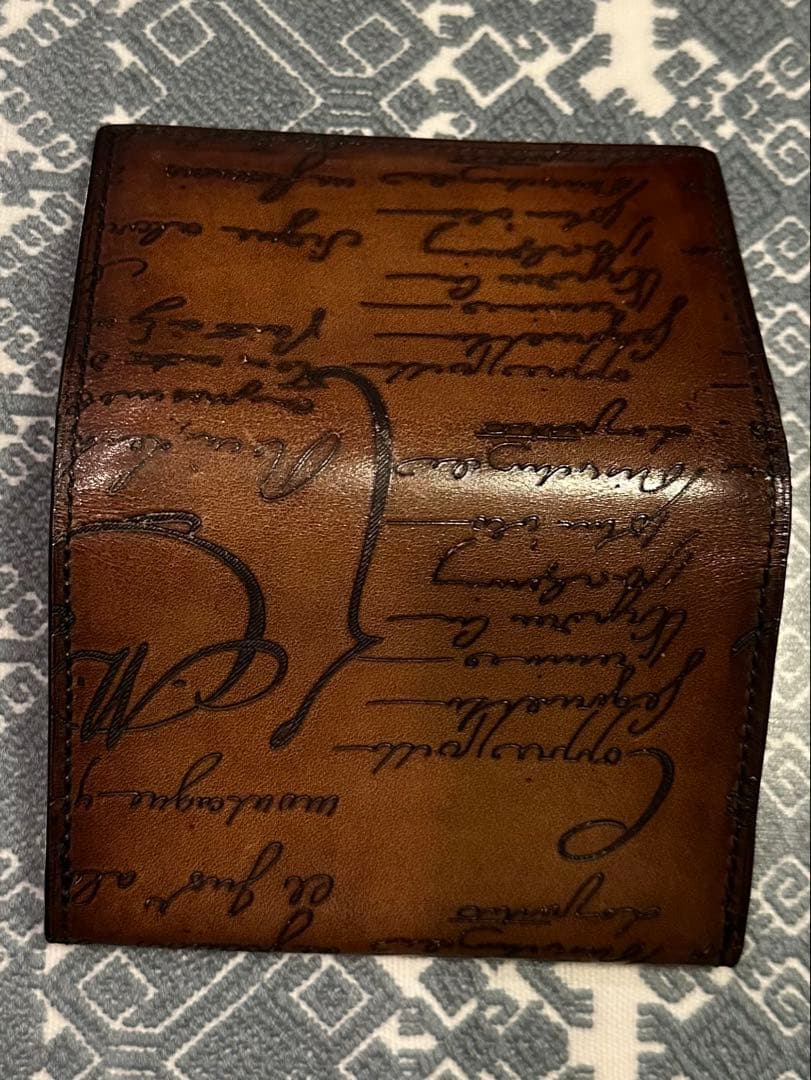 BERLUTI スクリットレザーカードホルダー