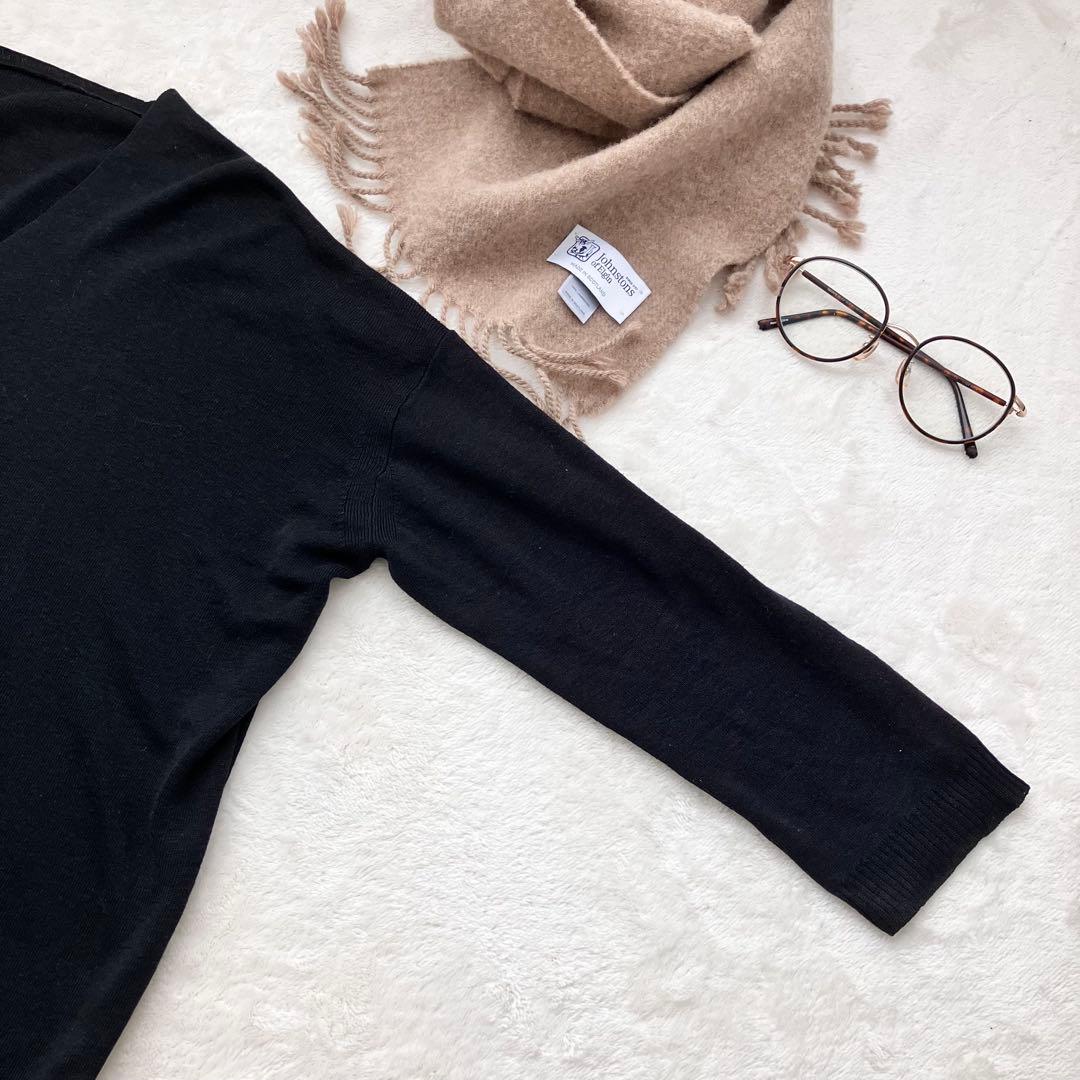 ヨーガンレール シルクリネン ニット プルオーバー チュニック ゆったり