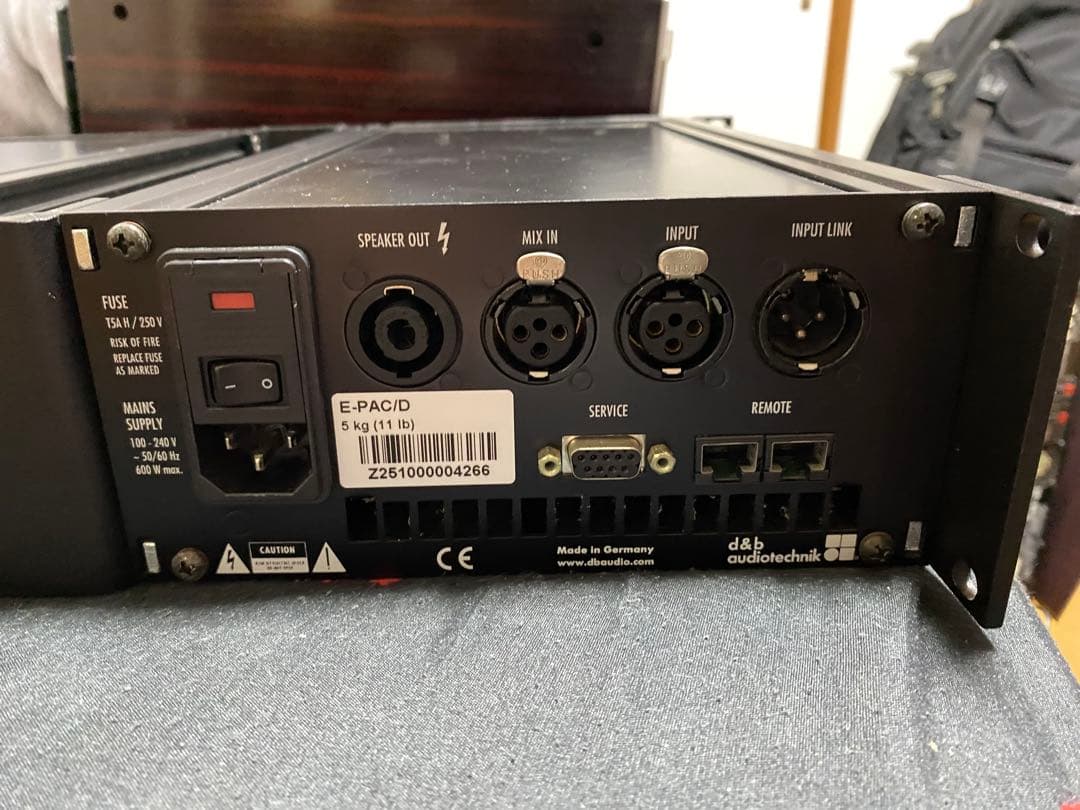 d&b audiotechnik E-PAC パワーアンプ 2台セット