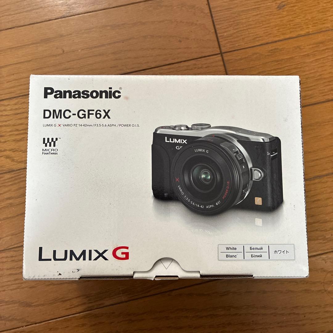 Panasonic Lumix G DMC-GF6X ホワイト 14-42mm